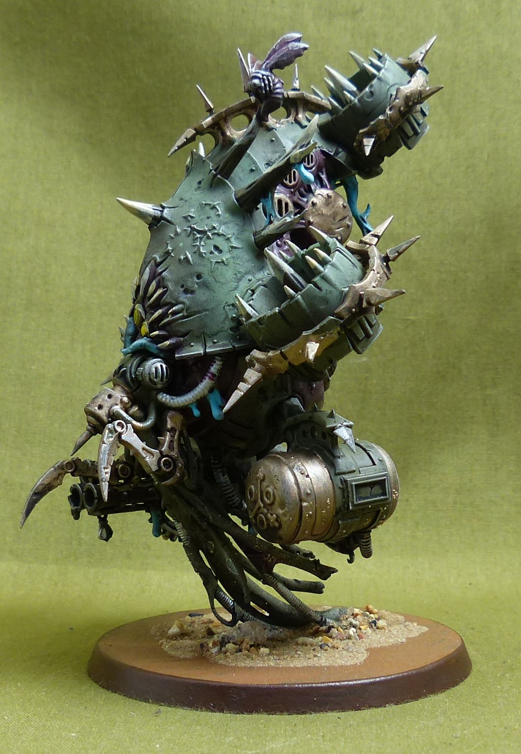 Foetid Bloat-drone Painted - Death Guard - Warhammer 40K #3V2