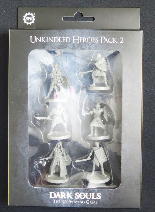 Unkindled Heroes pack 2 - Dark Souls Roleplaying Game Miniatures #3KJ