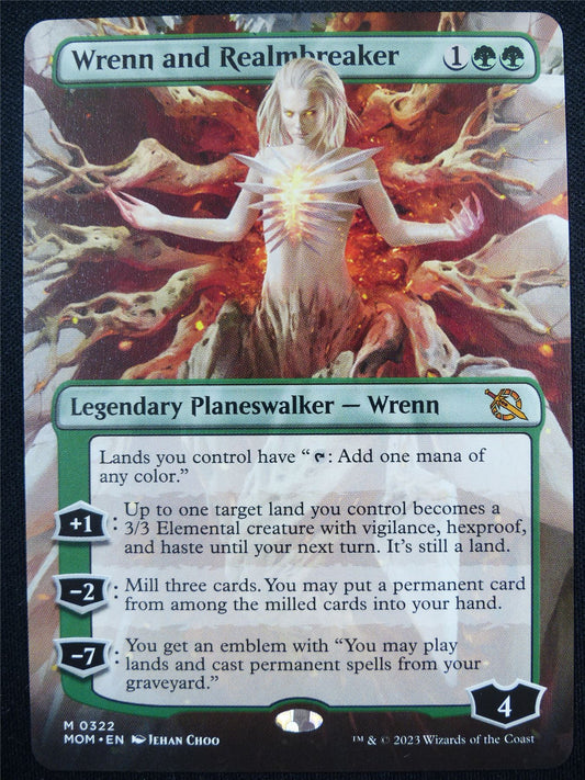 Wrenn and Realmbreaker Borderless - MOM - Mtg Card #39B