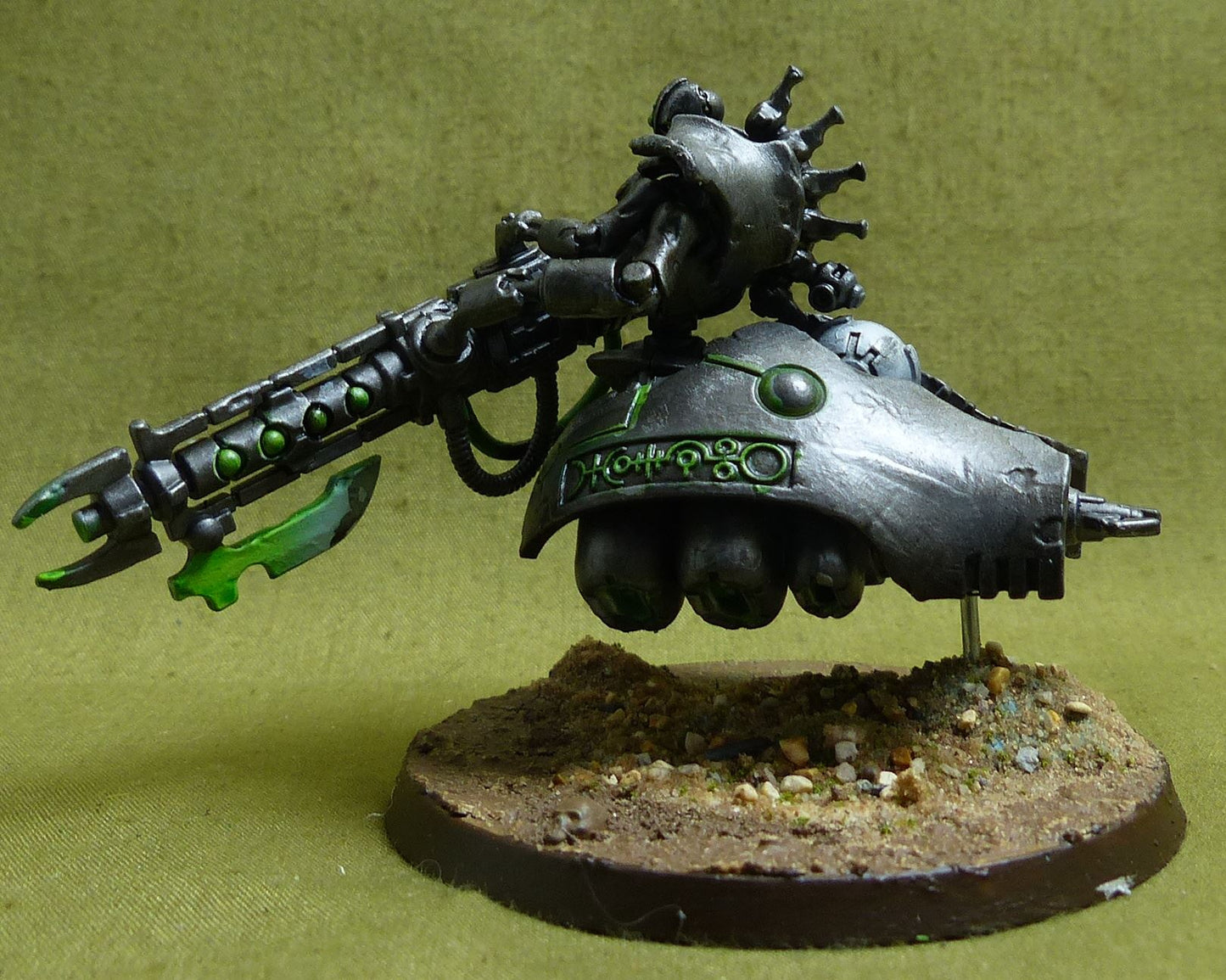 Lokhust Heavy Destroyer painted - Necrons - Warhammer 40K #1B3