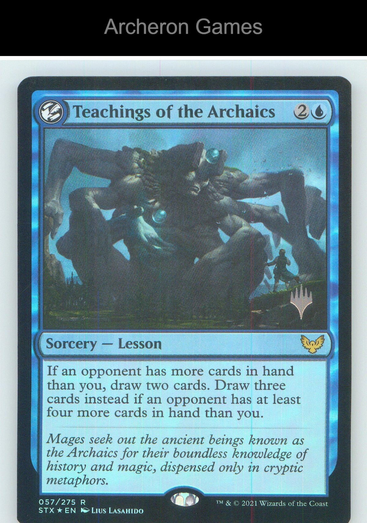 Teachings of the Archaics STX 57 R MTG Card NM/EX+ Foil