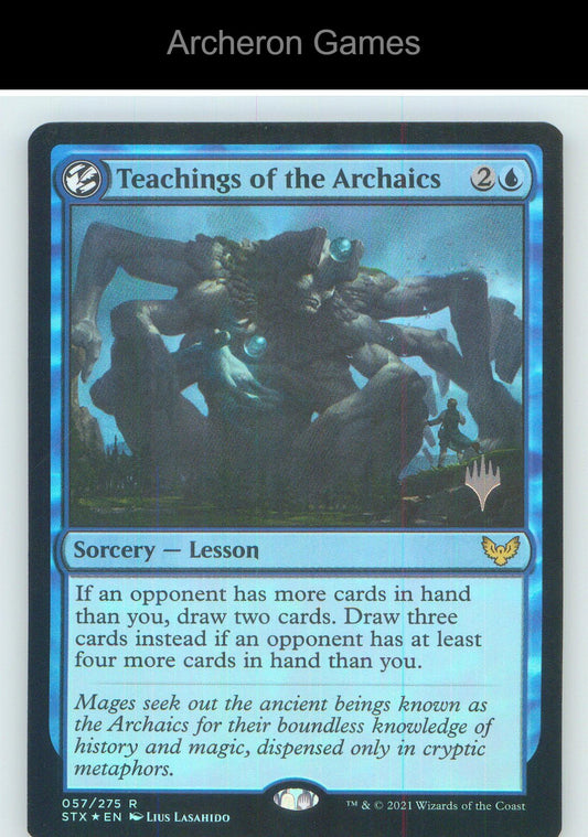 Teachings of the Archaics STX 57 R MTG Card NM/EX+ Foil