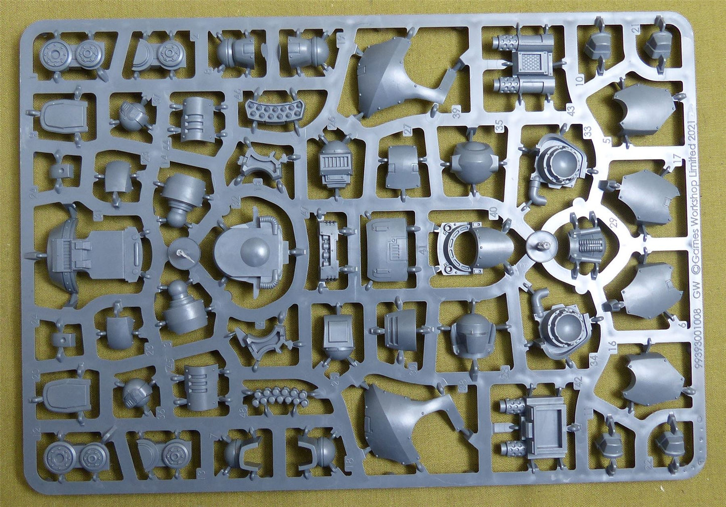 Contemptor Dreadnought complete sprue - Adepta Astartes - Warhammer HH #2F0