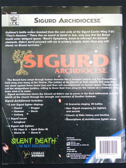 Silent Death: Sigurd Archdiocese Miniatures Sourcebook - I.C.E. Booklet #2QY