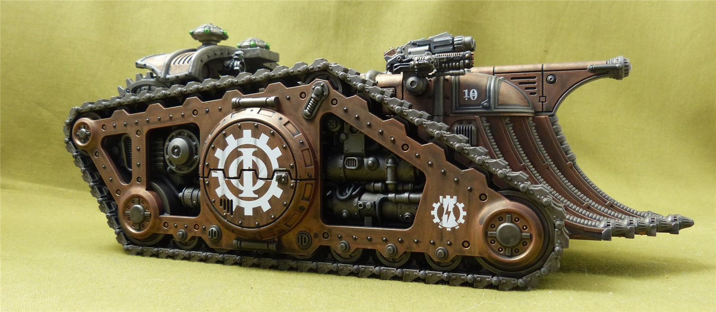 Triaros Armoured Conveyor painted - Mechanicum - Warhammer Horus Heresy #RQ