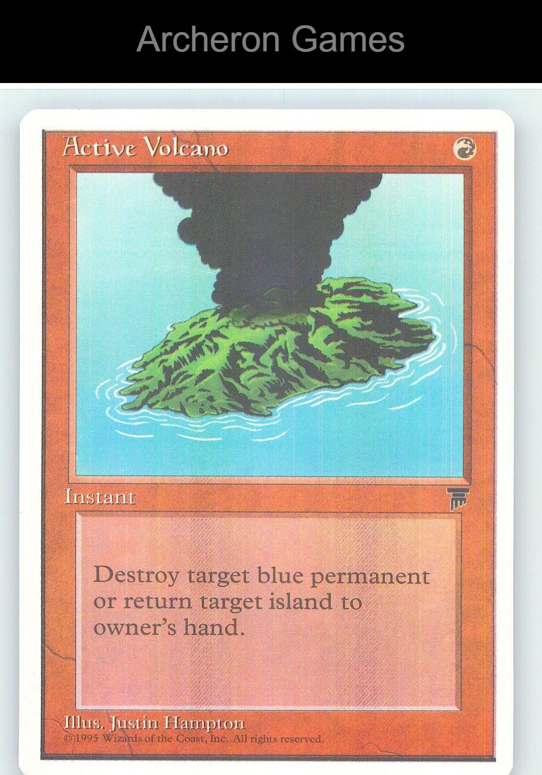 Active Volcano CHR C MTG Card NM/EX+