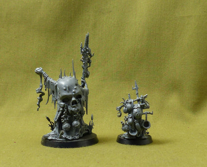 Swampcalla Shaman with Pot-grot - Orruk Warclans - Warhammer AoS #8J