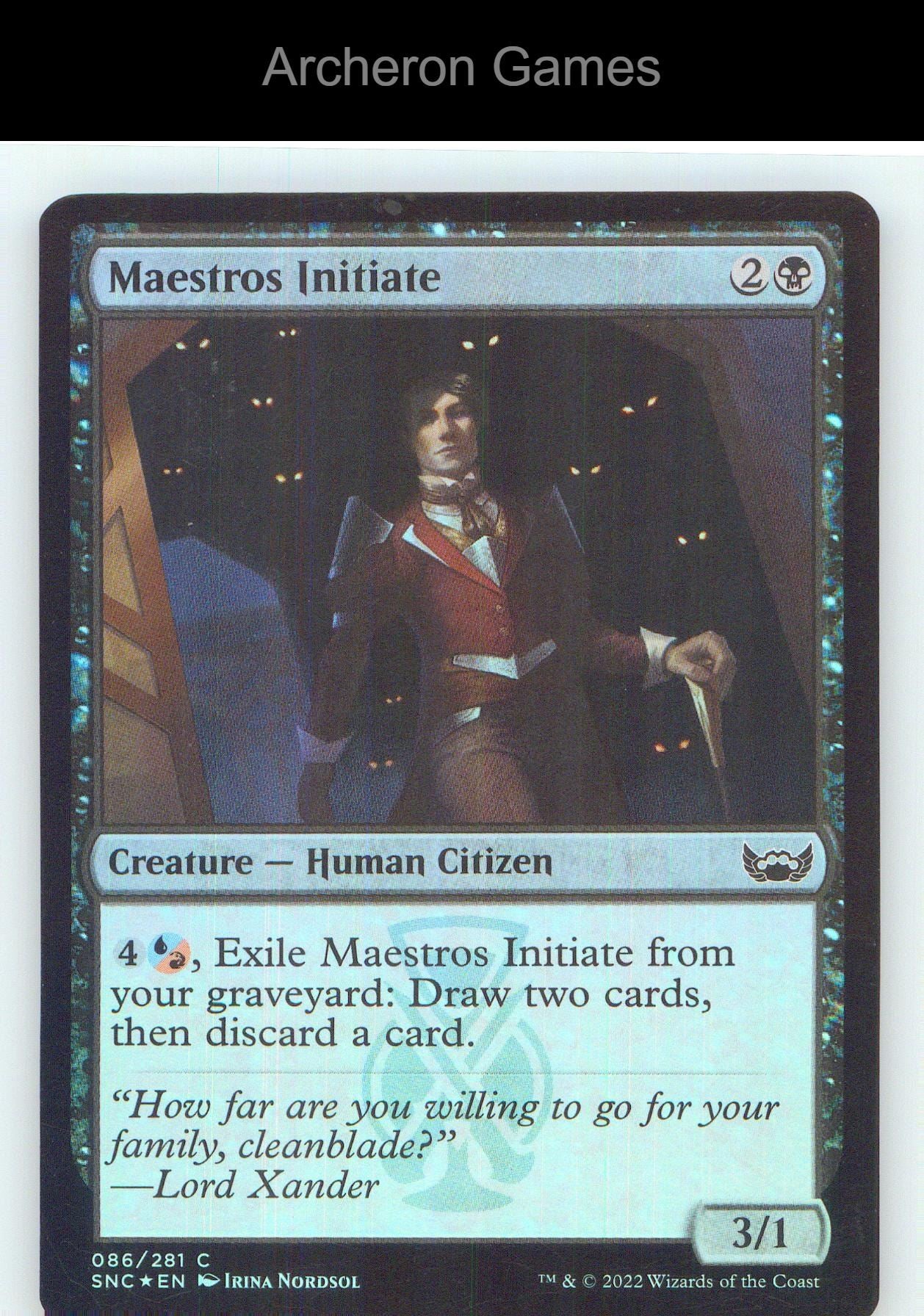 Maestros Initiate SNC 86 C MTG Card NM/EX+