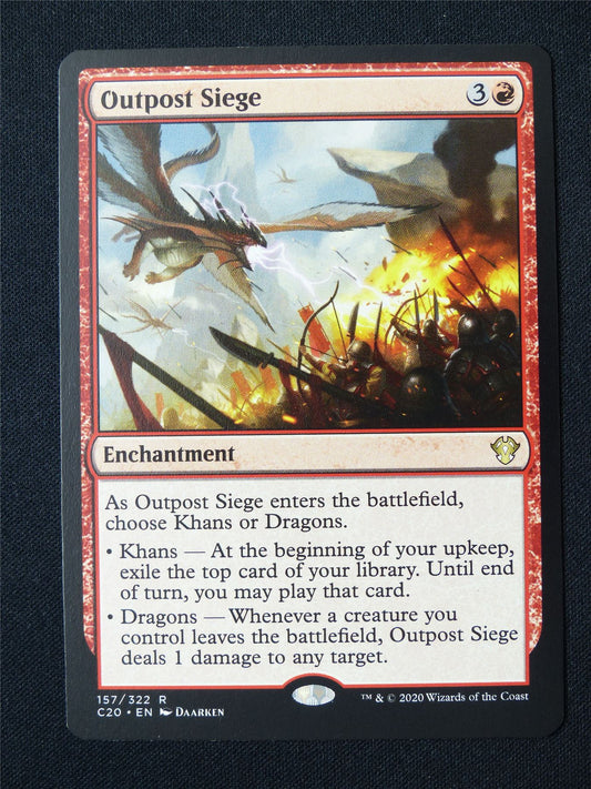 Outpost Siege - C20 - Mtg Card #3FA