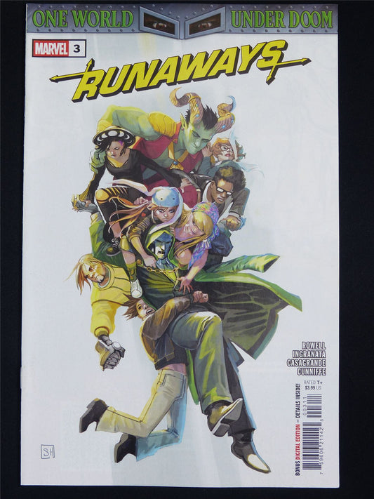 The RUNAWAYS #3 - Marvel Comic #4CD