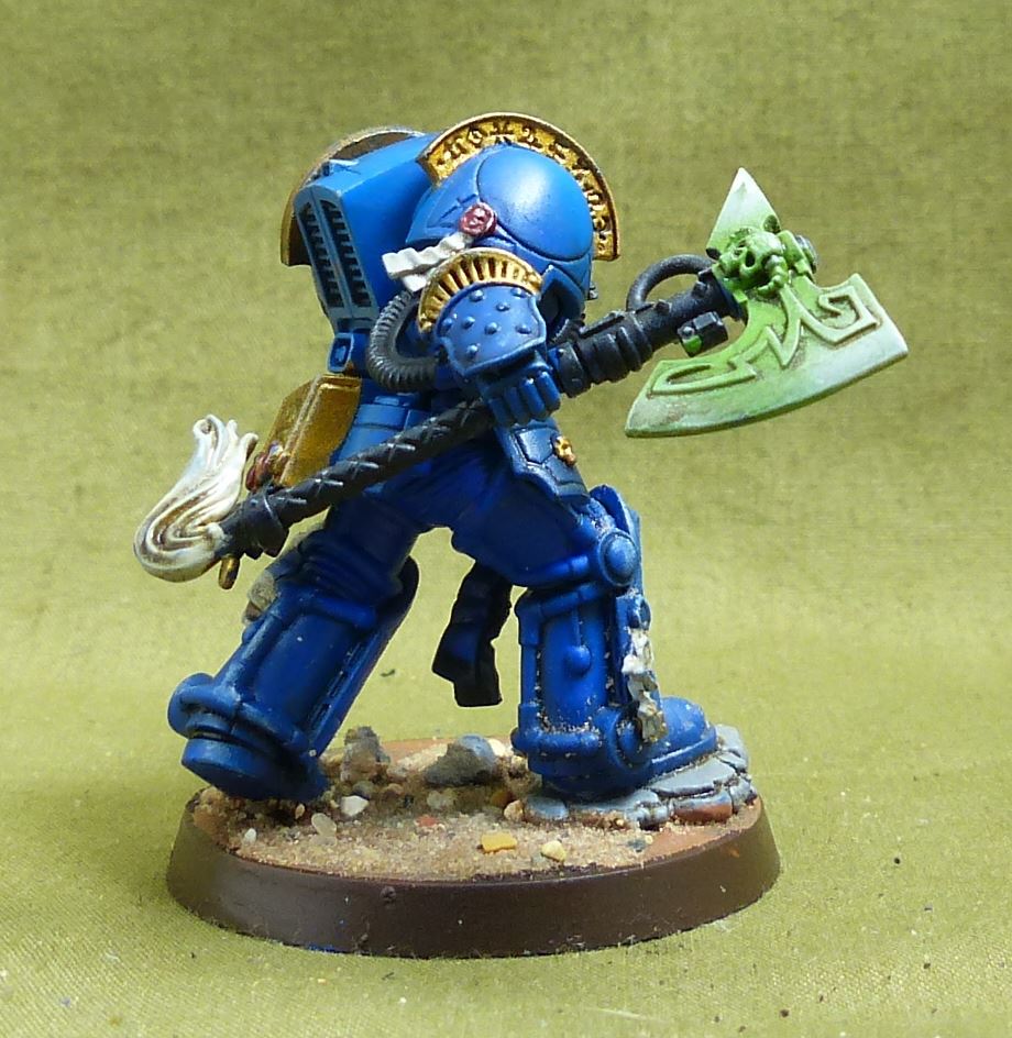 Librarian in Terminator Armour painted - Space Marines - Warhammer 40K #6TL