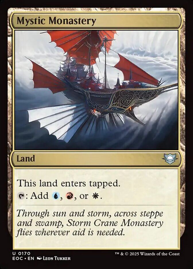 Mystic Monastery - Edge of Eternities Commander eoc