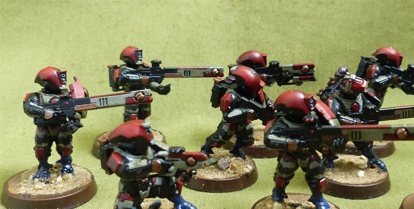 Fire Warriors Strike Team painted - Tau Empire - Warhammer 40K #YF