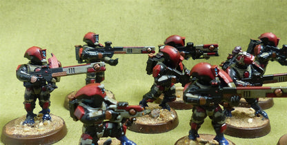 Fire Warriors Strike Team painted - Tau Empire - Warhammer 40K #YF
