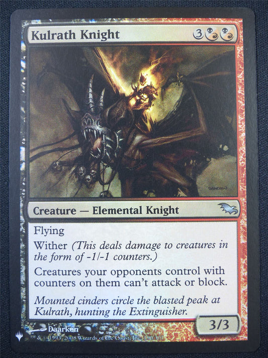 Kulrath Knight Foil - SHM - Mtg Card #5DT