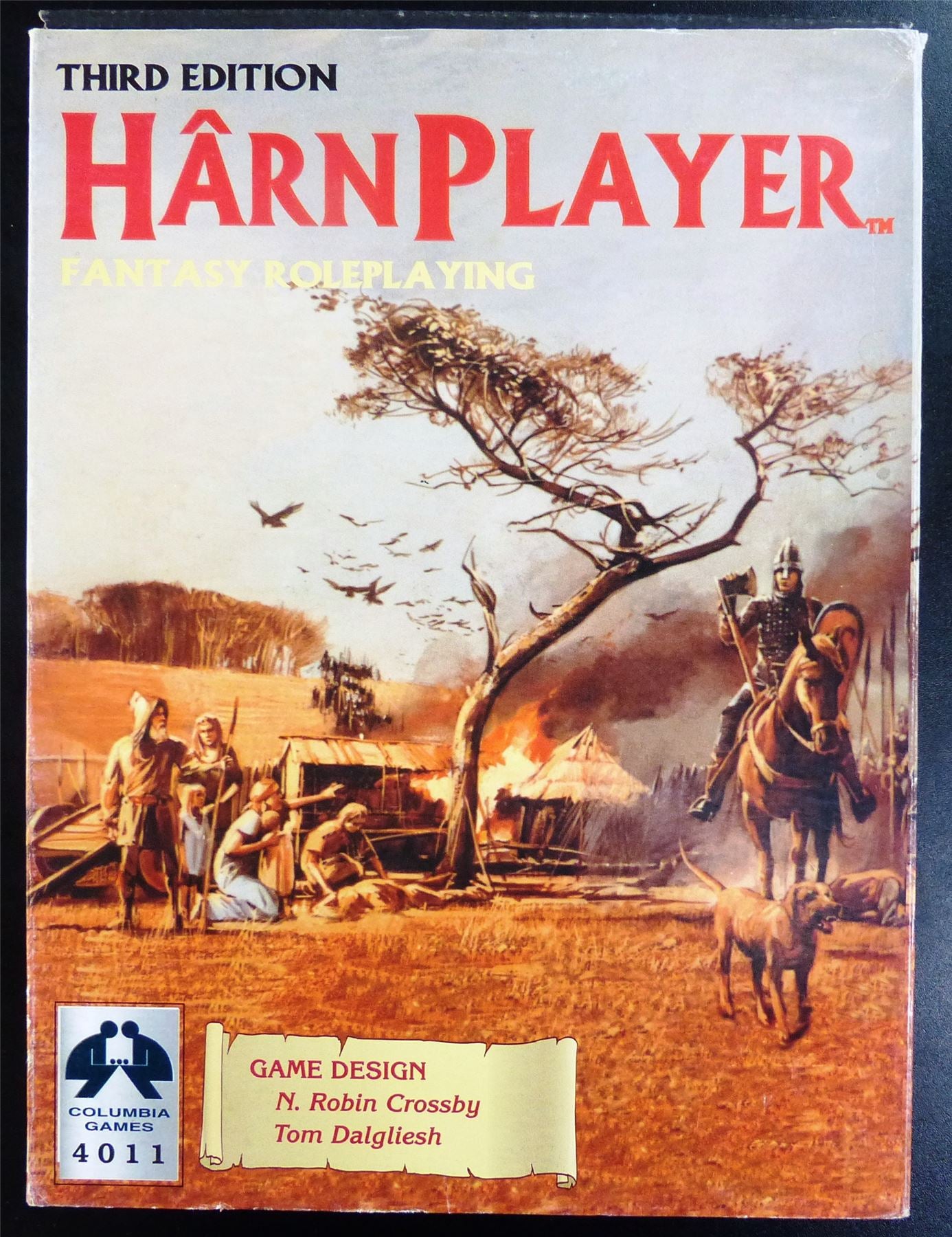 HarnPlayer Fantasy Roleplaying Game Unplayed OOP #1XT