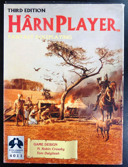HarnPlayer Fantasy Roleplaying Game Unplayed OOP #1XT