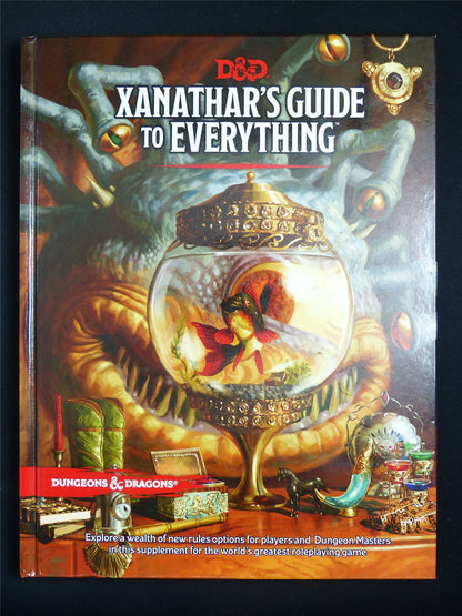 D&D 5e Xanathar's Guide to Everything - Dungeons & Dragons Hardback #5WB