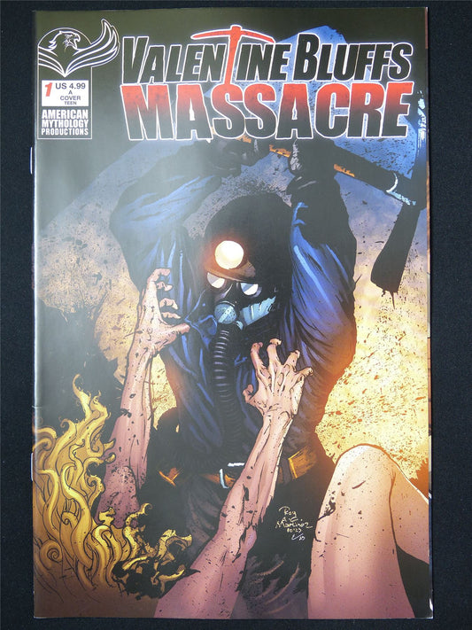 VALENTINE Bluffs Massacre #1 - Nov 2024 Mythology Comic #3OJ