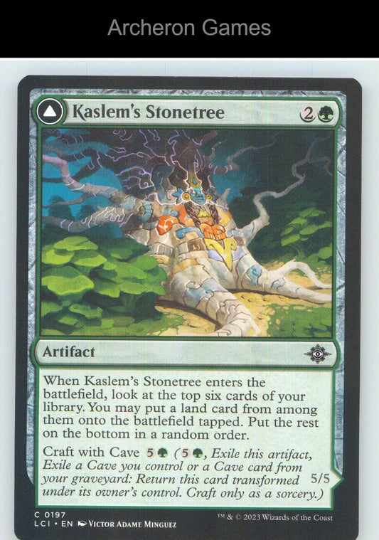 Kaslem's Stonetree LCI 197 C MTG Card NM/EX+