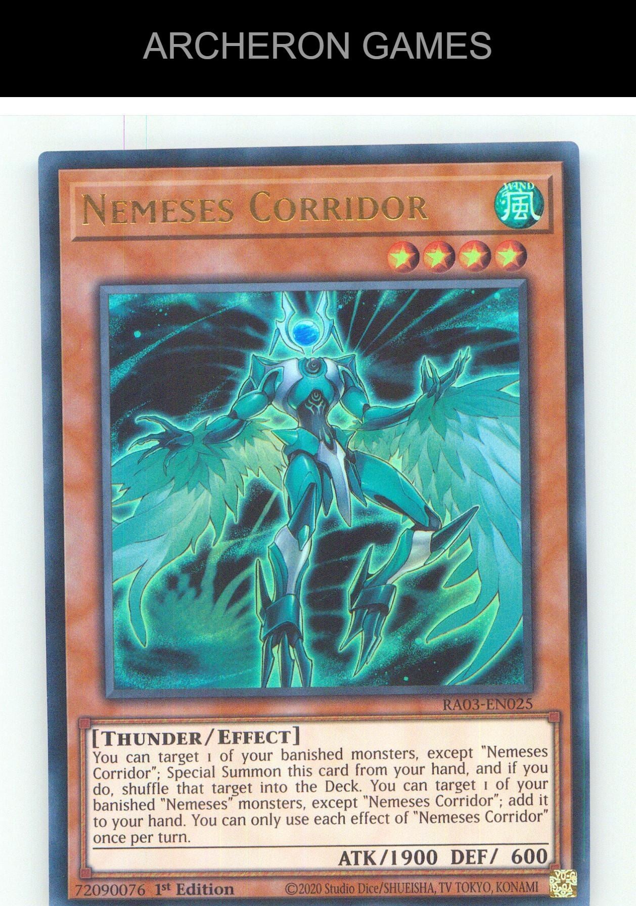 Nemeses Corridor (UR) UR YUGIOH Card 1st Edition
