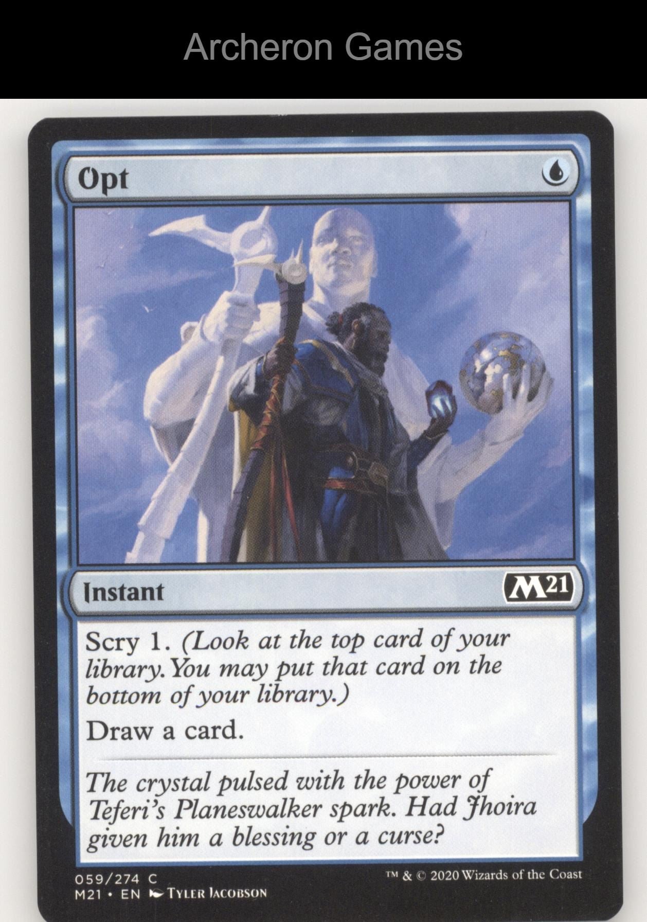 Opt 59 C MTG Card Core Set 2021