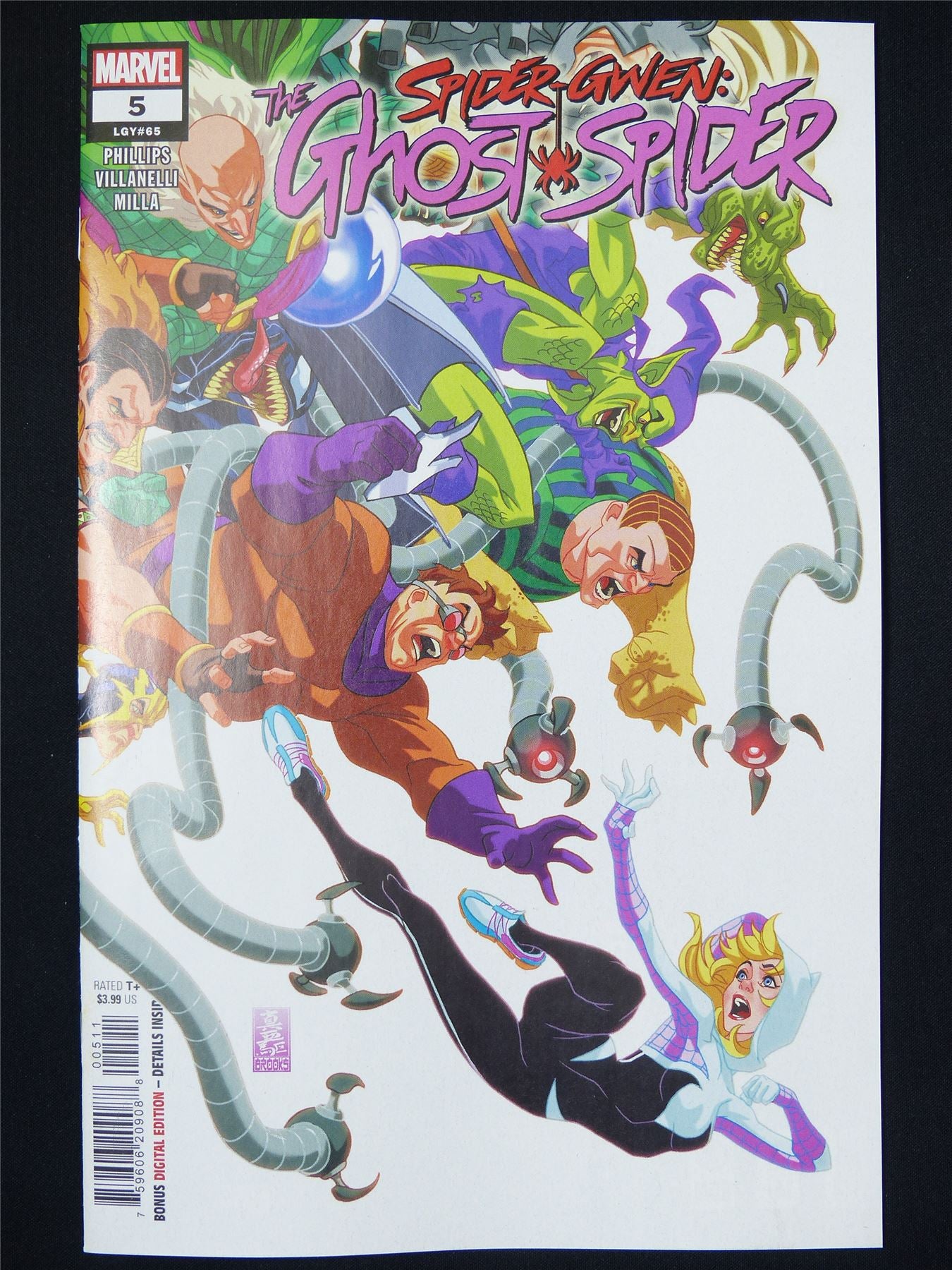 SPIDER-GWEN: The Ghost-Spider #5 - Nov 2024 Marvel Comic #1SB