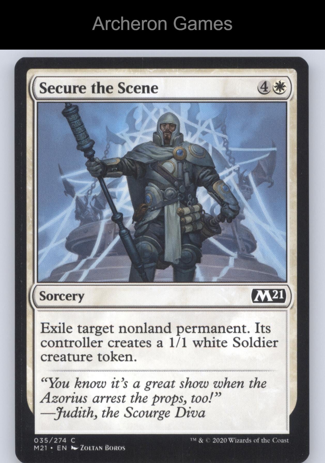 Secure the Scene 35 C MTG Card Core Set 2021
