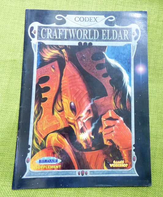 Craftworld Eldar 2000 Supplement Softback Book - Warhammer AoS 40k #9G