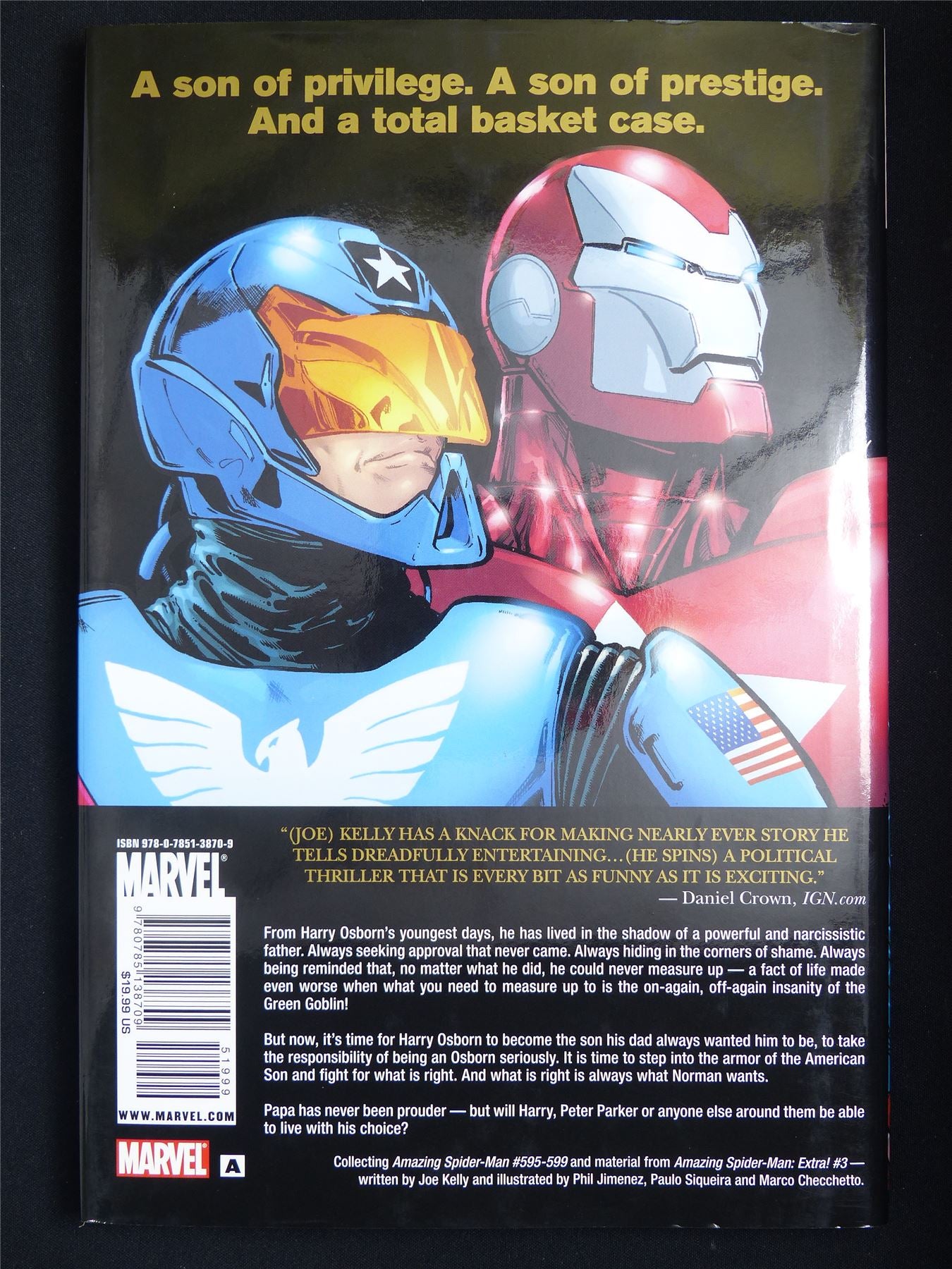 The Amazing Spider-Man: American Son - Marvel Graphic Hardback #47C