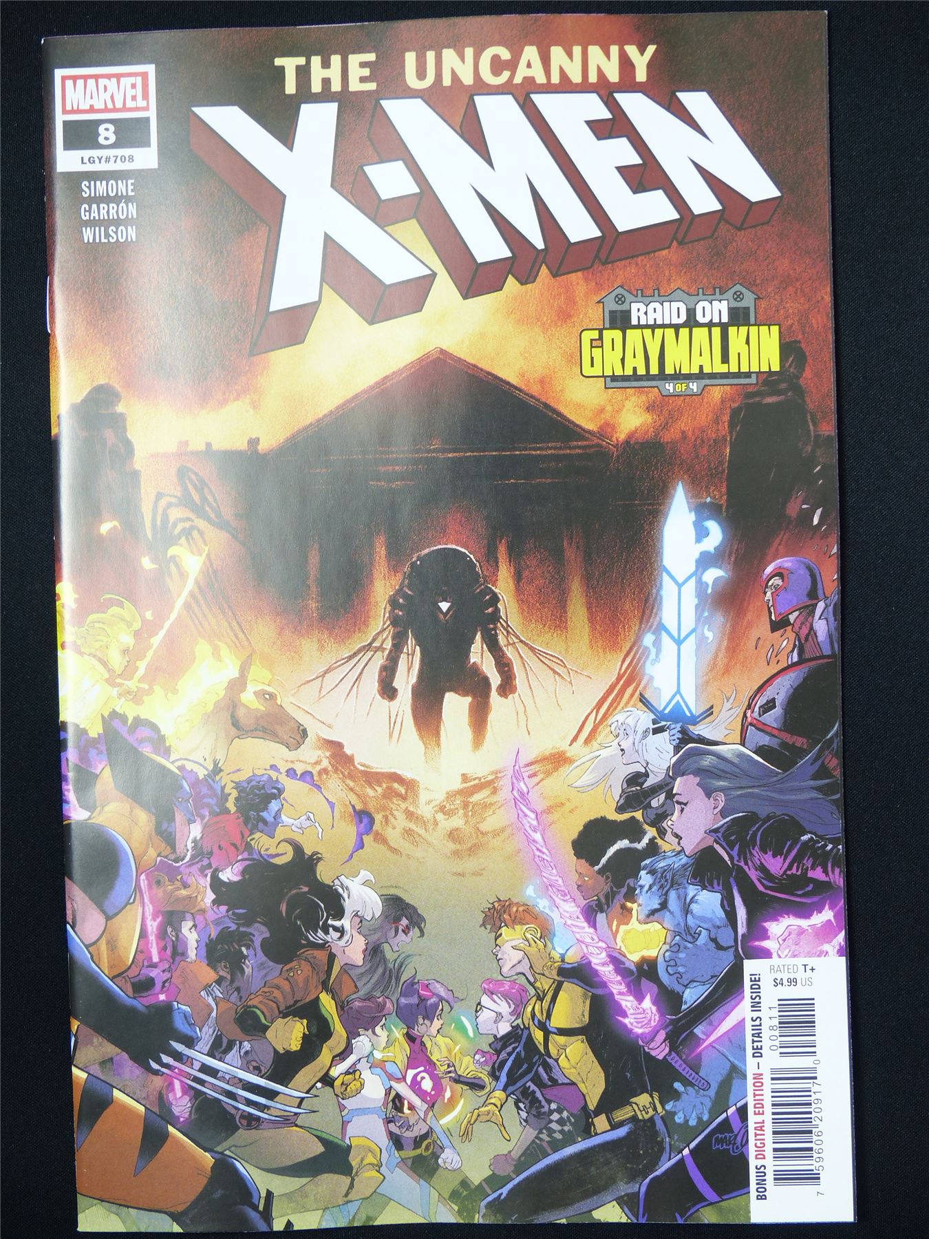 The Uncanny X-MEN #8 - B&B Mar 2025 Marvel Comic #715