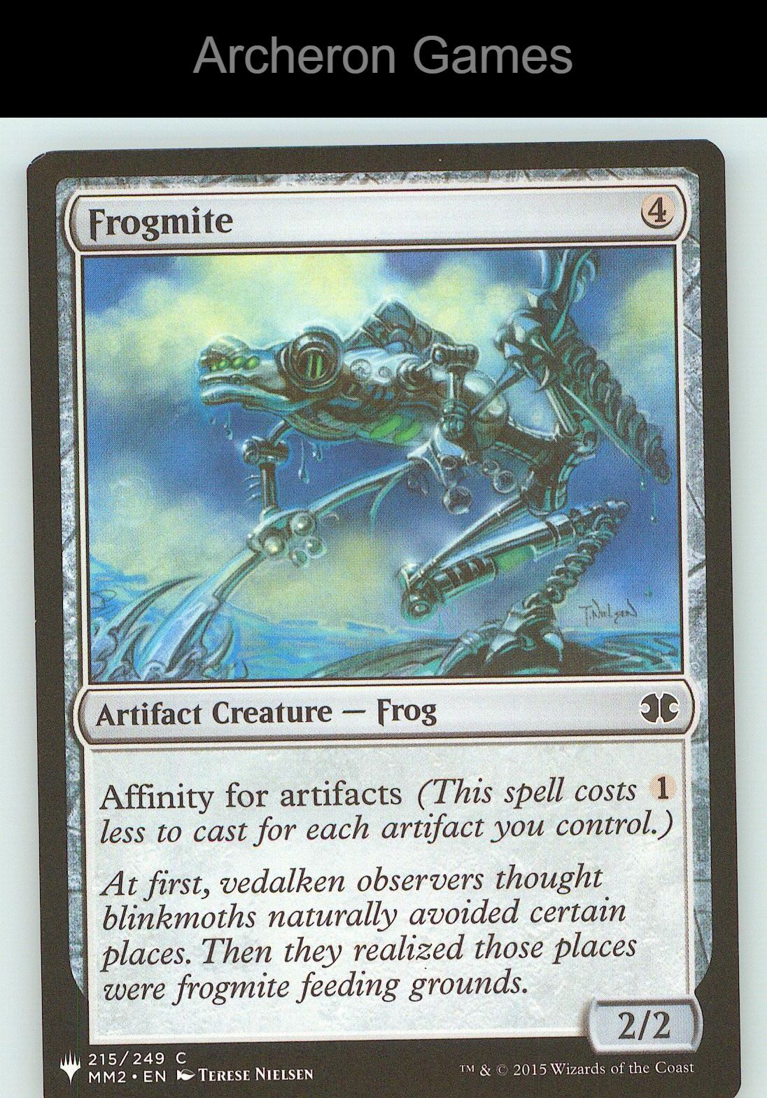 Frogmite MM2 215 C MTG Card NM/EX+