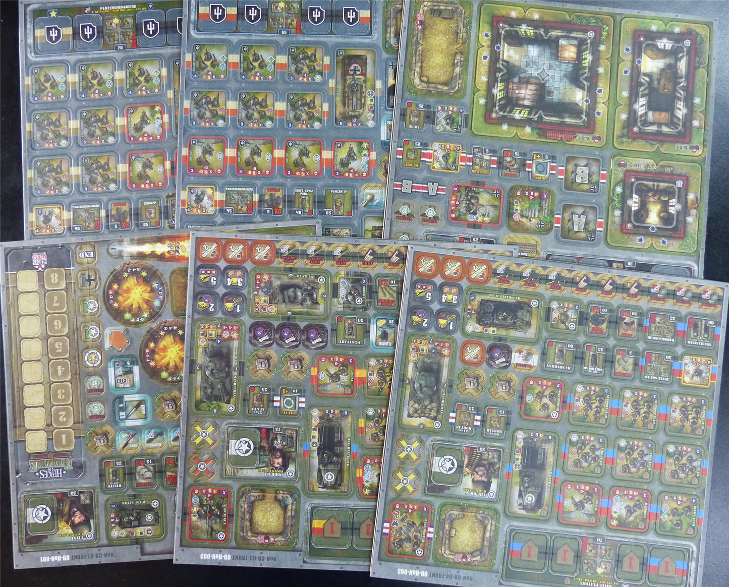 Heroes of Normandie: Big Red 1st Edition - Raybox Boardgame #31U