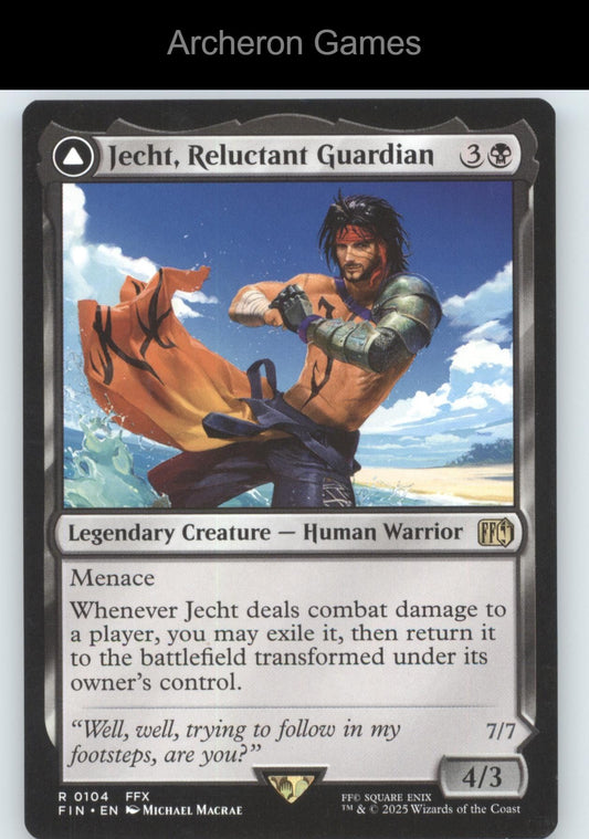 Jecht, Reluctant Guardian 104 R MTG Card FINAL FANTASY