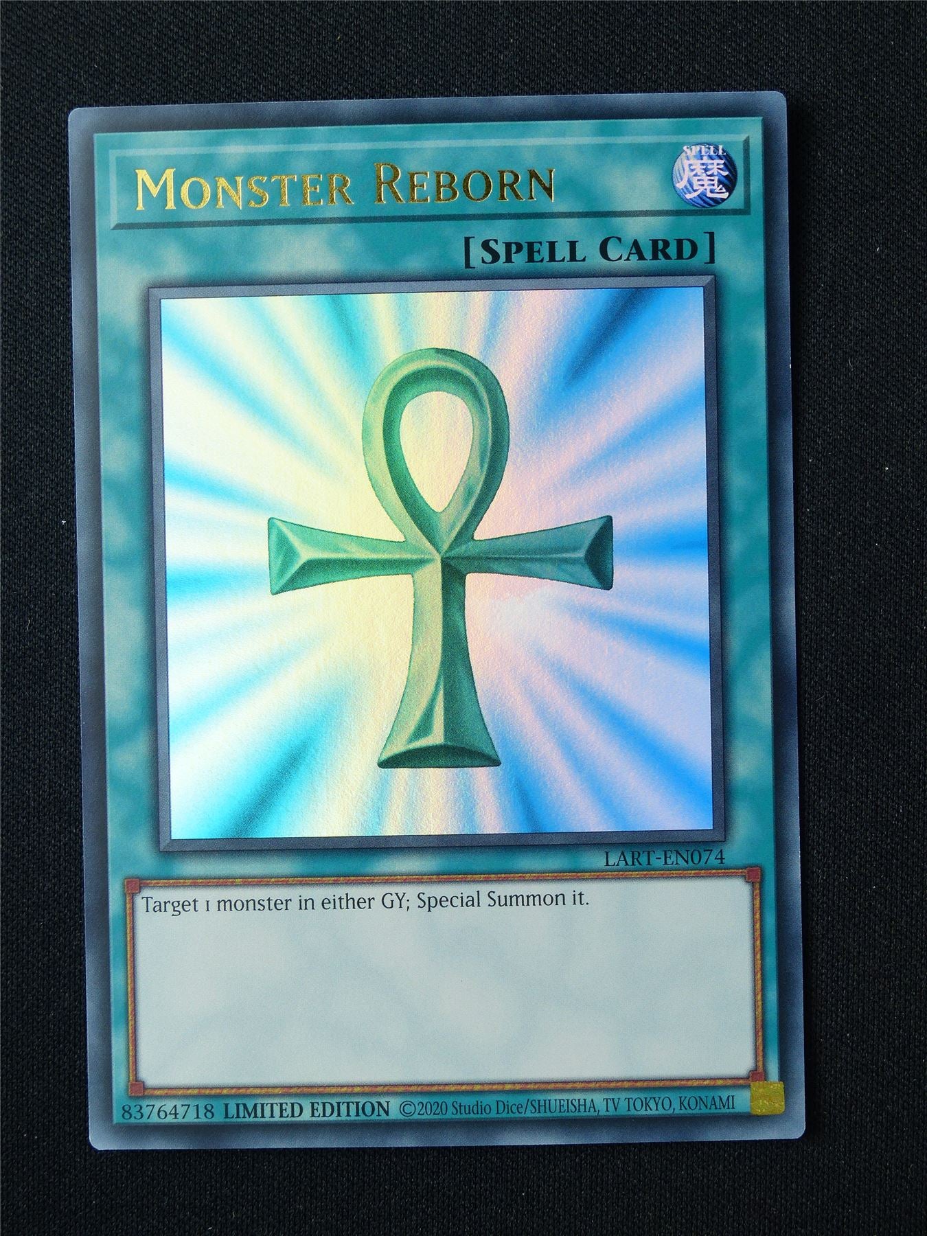 Monster Reborn LART Ultra Rare - lim ed Yugioh Card #9M6