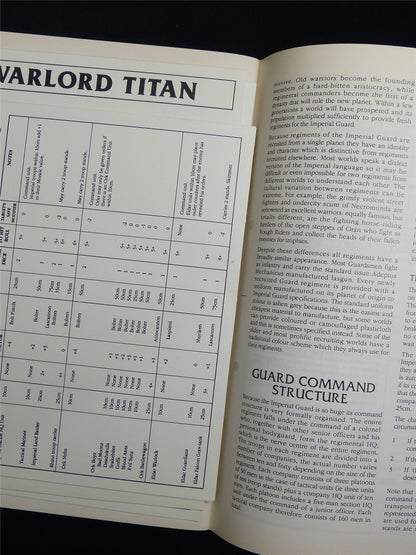 Epic Armies of The Imperium Booklet - Warhammer Epic #1IF
