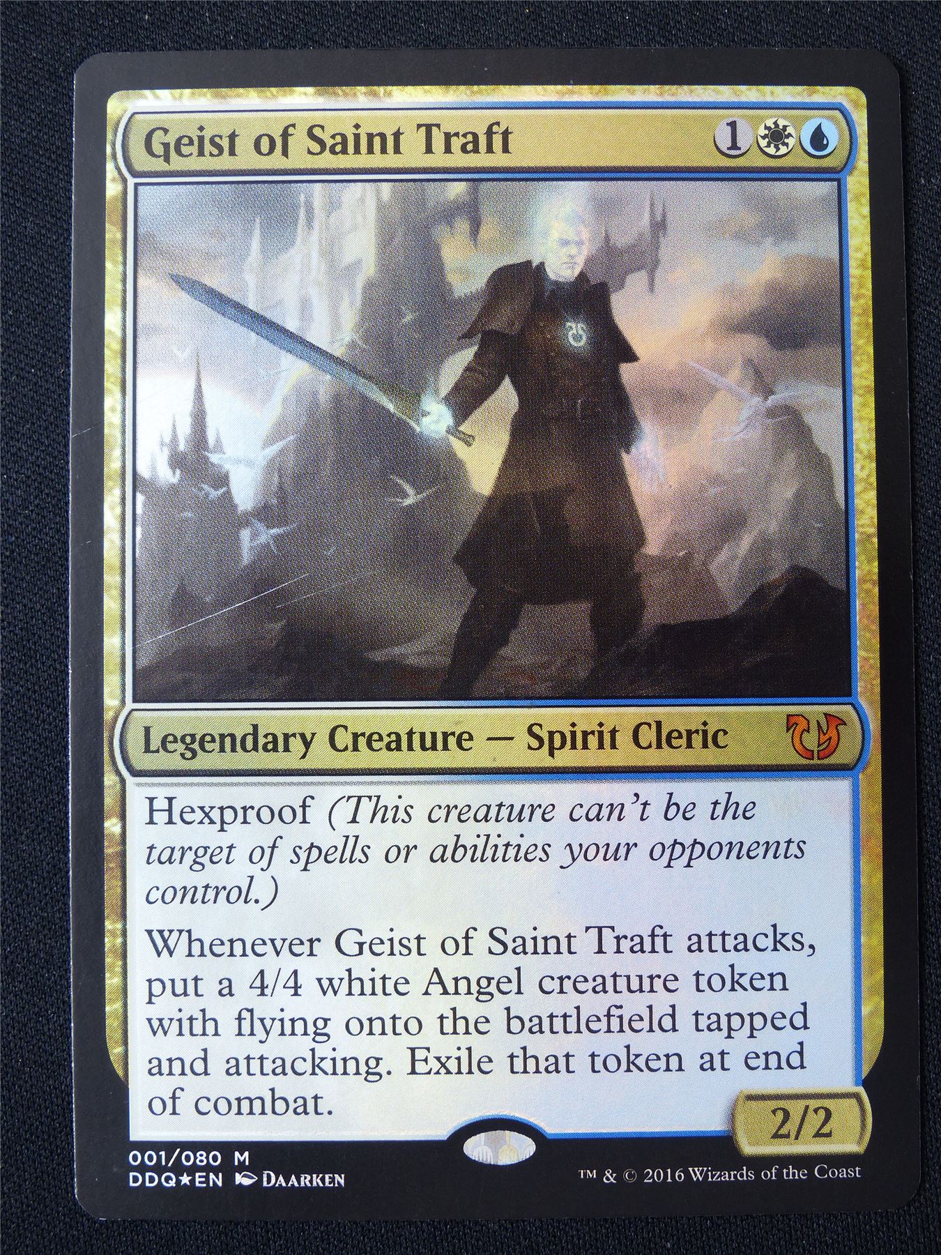 Geist of Saint Traft Foil played - DDQ - Mtg Card #200