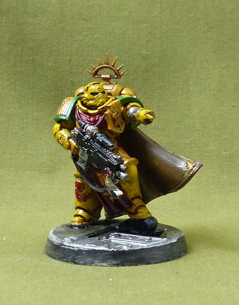 Primaris Captain painted - Imperial Fist - Warhammer 40K #3Q3