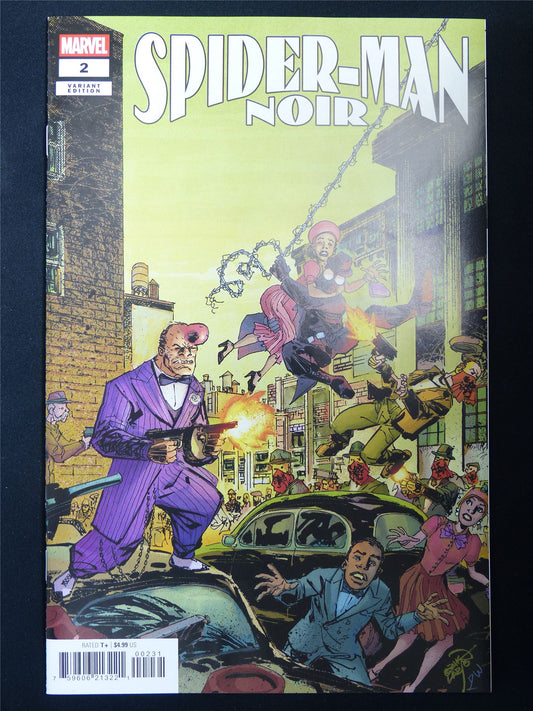 SPIDER-MAN Noir #2 Variant - Marvel Comic #28U