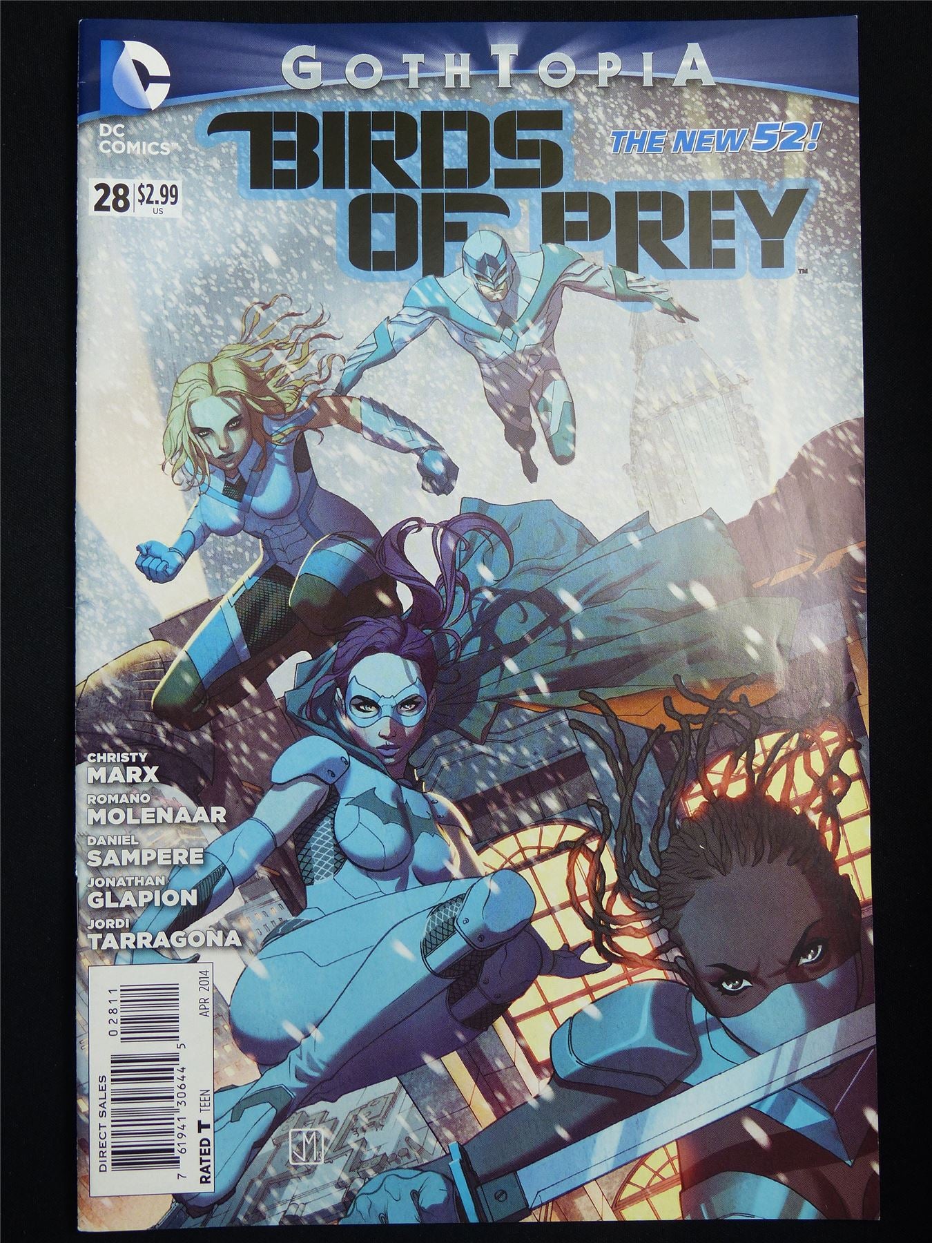 BIRDS of Prey #28 Gothtopia - B&B DC Comic #2HT