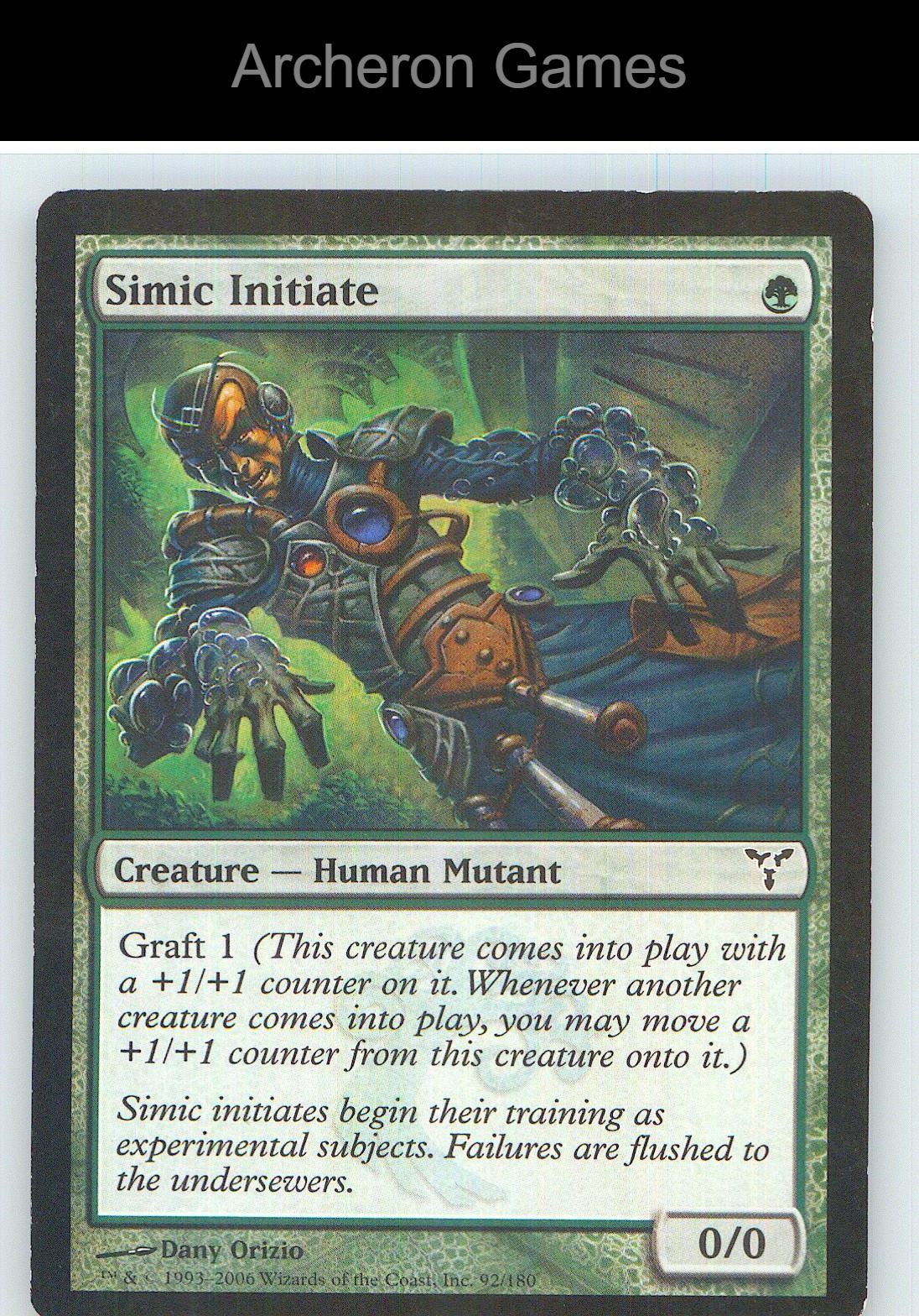 Simic Initiate DIS 92 C MTG Card NM/EX+