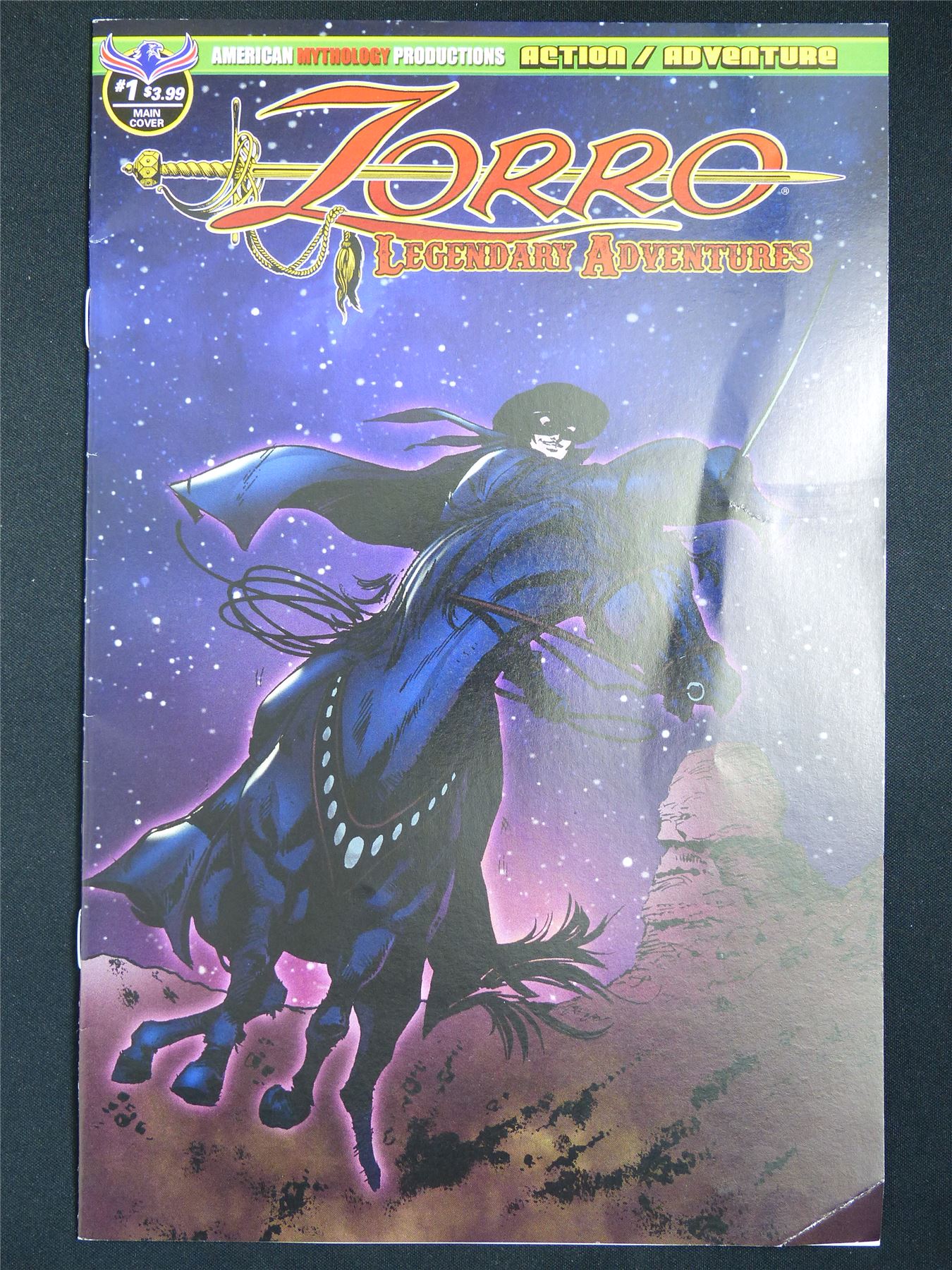 ZORRO Legendary Adventures #1 - Mythology Comic #5YE
