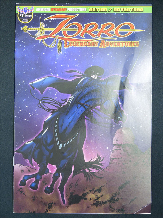 ZORRO Legendary Adventures #1 - Mythology Comic #5YE