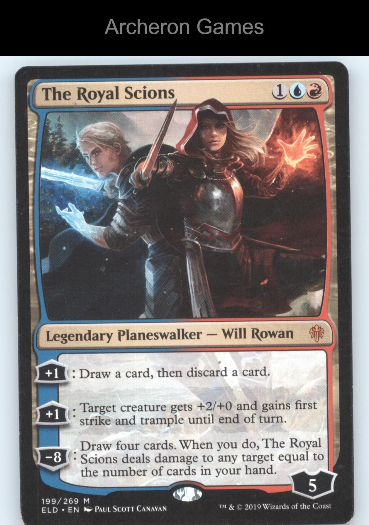The Royal Scions 199/269 Mythic MTG Card The List Reprints