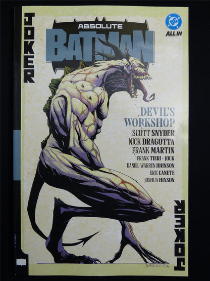 Absolute Batman vol 3: Devil's Workshop - DC Graphic Softback #47E