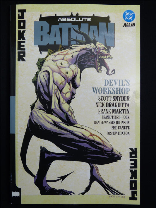 Absolute Batman vol 3: Devil's Workshop - DC Graphic Softback #47E