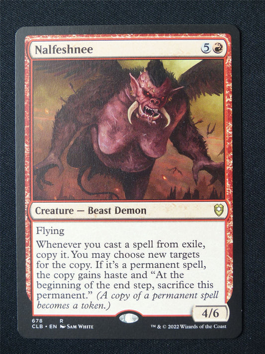 Nalfeshnee - CLB - Mtg Card #78P