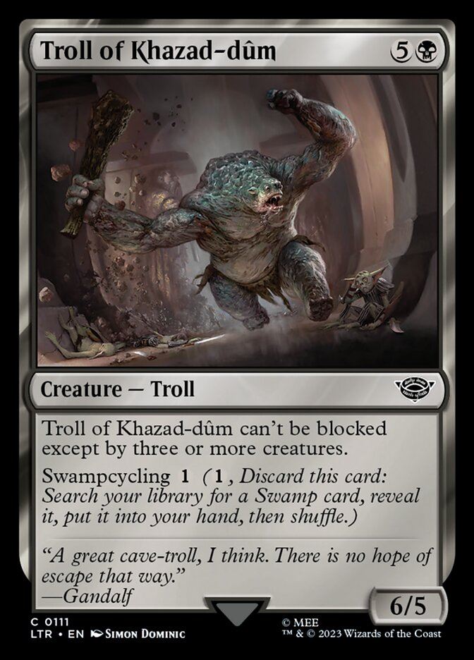 Troll of Khazad-d++m - The Lord of the Rings: Tales of Middle-earth ltr