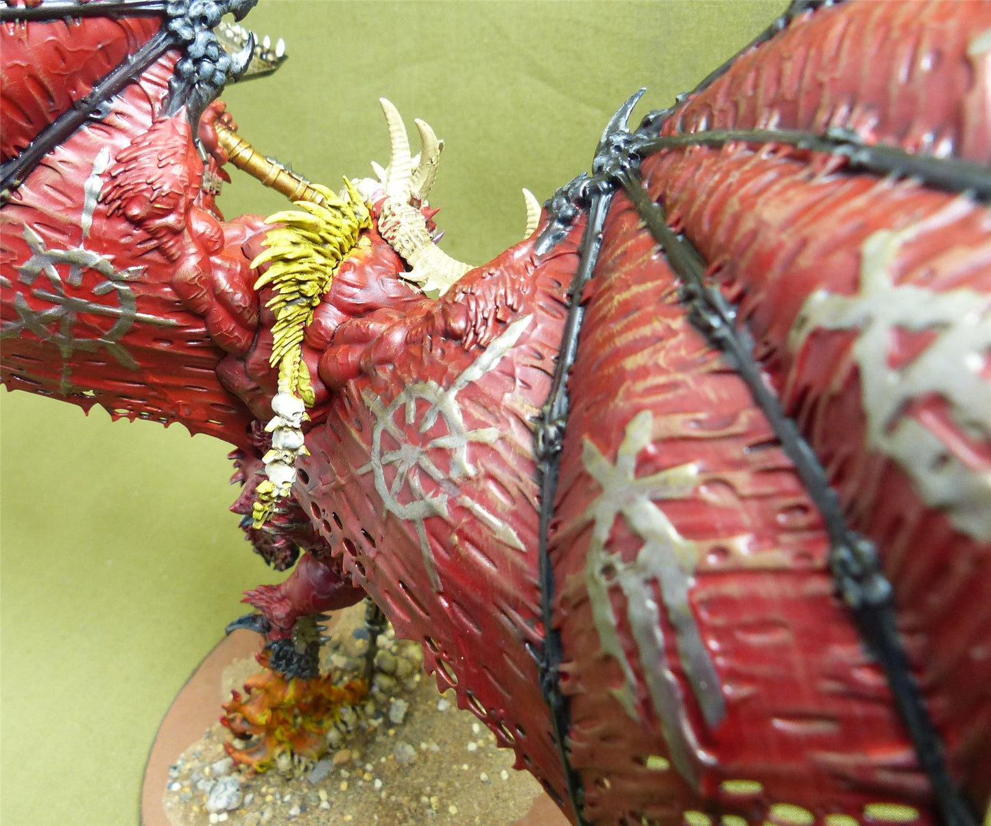 Bloodthirster painted - Chaos Daemons - Warhammer 40K #JW
