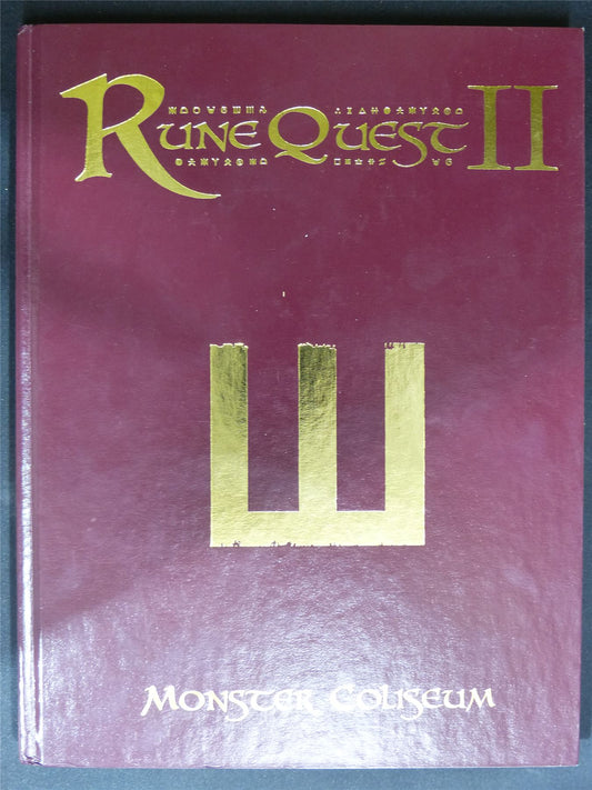 RuneQuest II: Monster Coliseum - Roleplaying Hardback #2M9